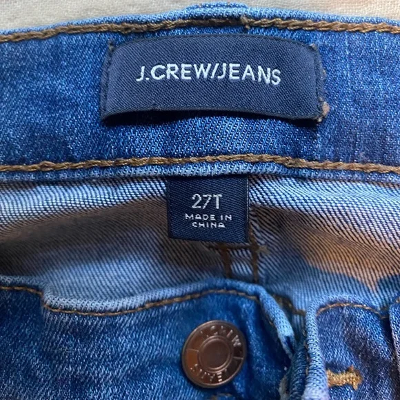 J.Crew Toothpick Jeans | Midrise | 27T | J8133 - Picture 2 of 4